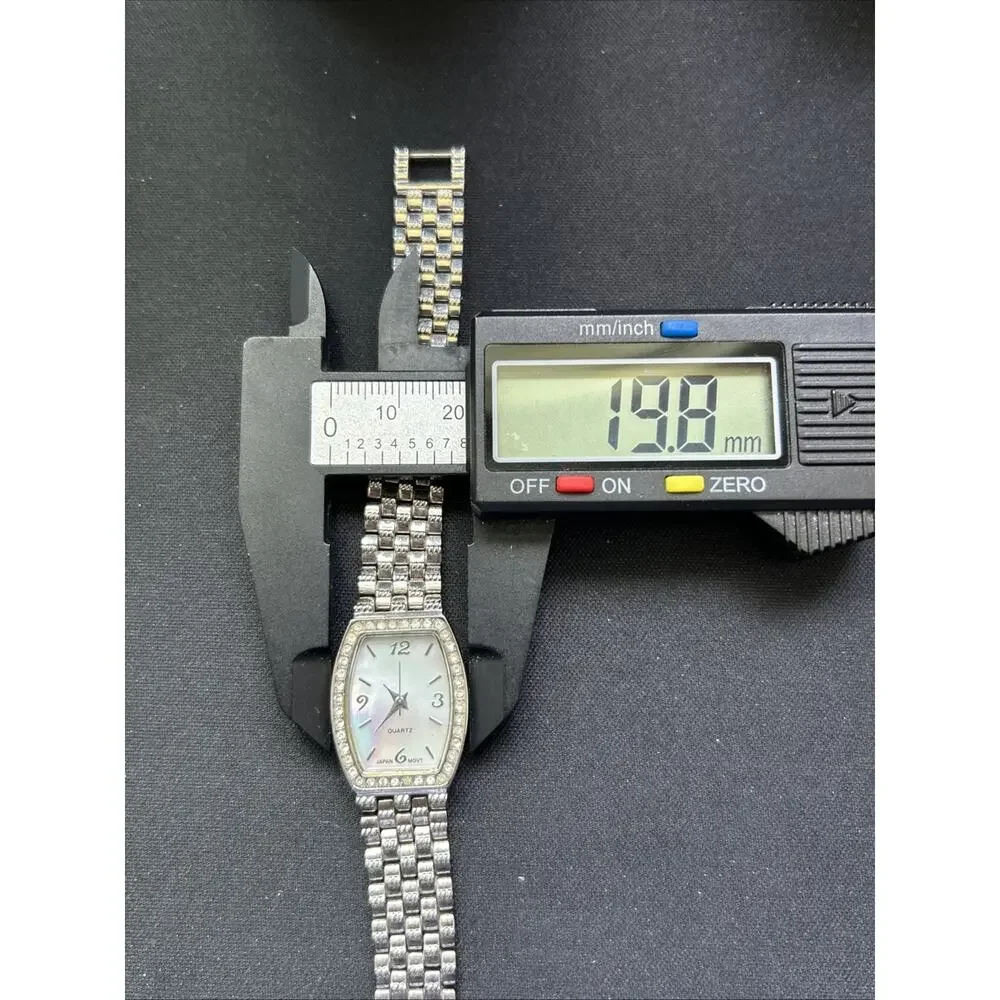 Silver Tone MOP Dial Women’s Quartz Watch